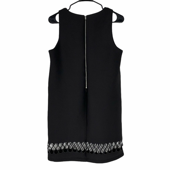 French Connection Black Clara Eight Scuba Dress - Picture 6 of 10